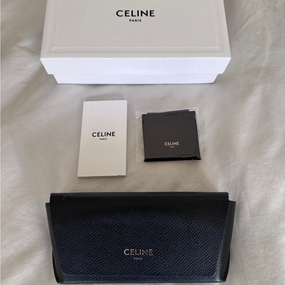 Celine Black Triomphe 01 Sunglasses - Picture 4 of 5